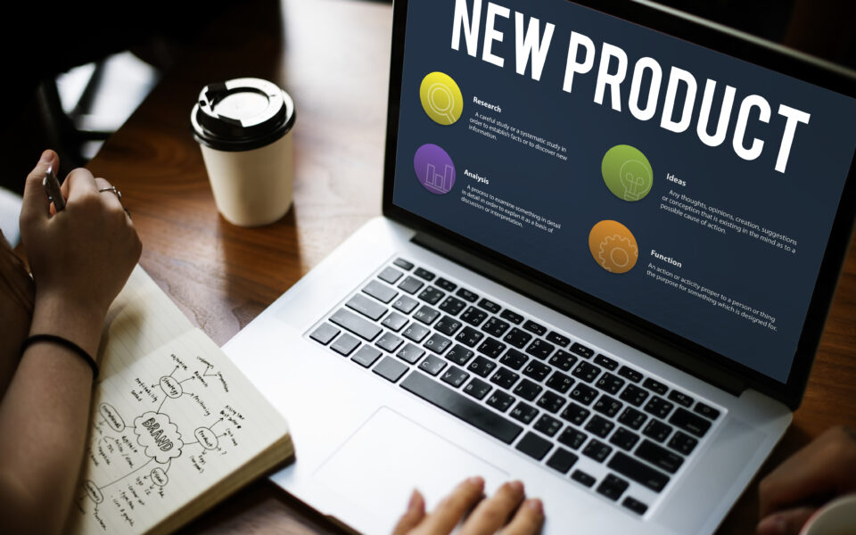 New Product Development Marketing Concept