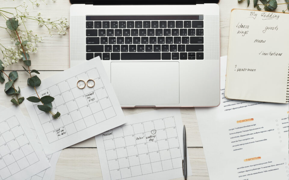 Wedding planner background